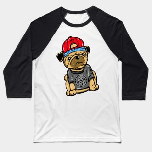 This is Hardcore Pug Dog Baseball T-Shirt